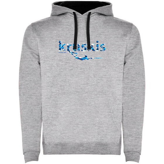 KRUSKIS Spearfishing Two-Colour hoodie