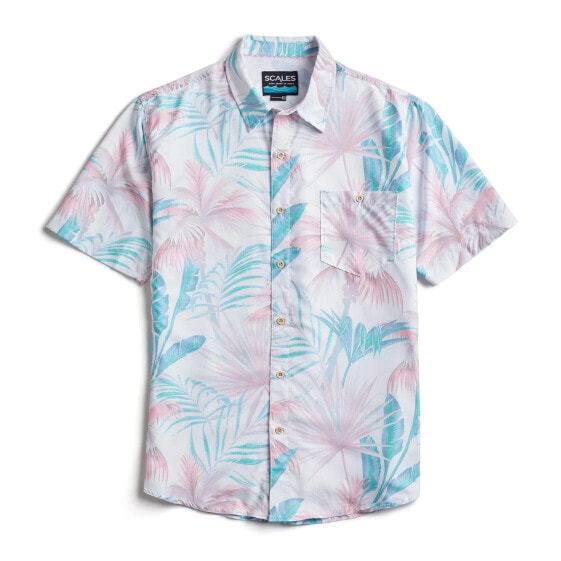 SCALES Palm City Short Sleeve Button Down Shirt