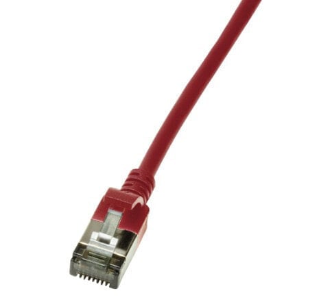 LogiLink Slim U/FTP - 1.5 m - Cat6a - U/FTP (STP) - RJ-45 - RJ-45