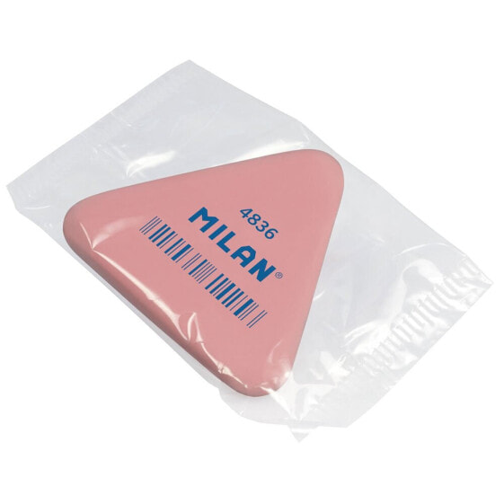 MILAN Can 36 Triangular Flexible Soft Synthetic Rubber Eraser