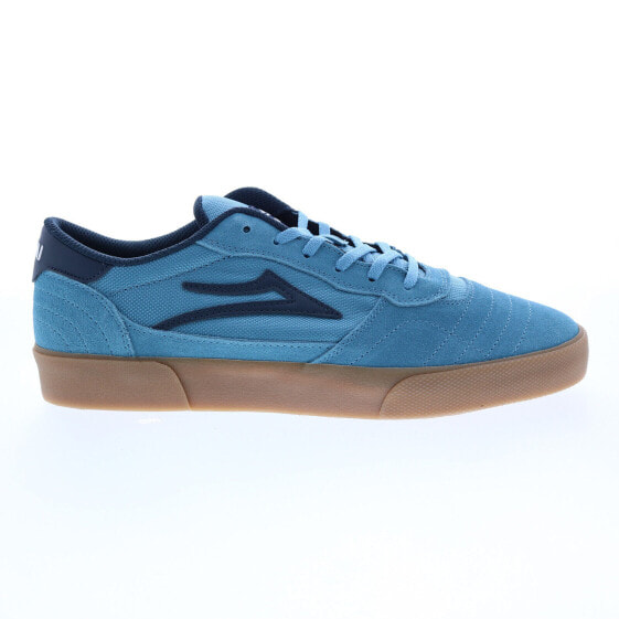 Lakai Cambridge MS4220252A00 Mens Blue Suede Skate Inspired Sneakers Shoes