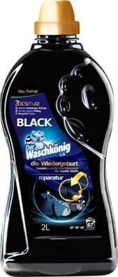 Стиральный порошок бытовой WASCHKONIG Der Waschkonig Żel специальный для черного белья 2л