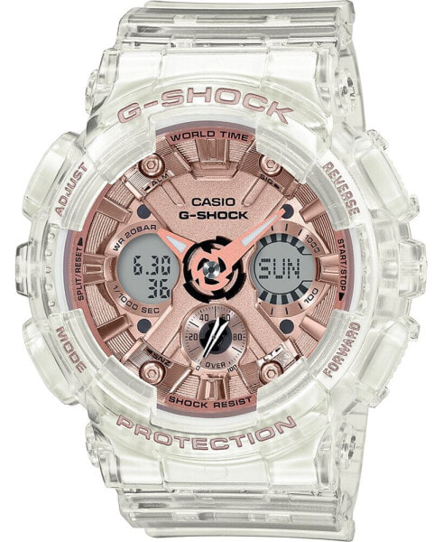 Women's Analog-Digital Clear Resin Strap Watch 45.9mm GMAS120SR-7A