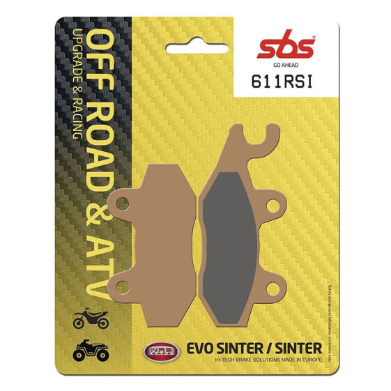 SBS Evo Offroad Hi-Tech 611RSI Sintered Brake Pads