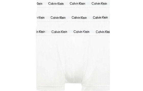 Трусы мужские Calvin Klein Logo U2662G-100, 3 шт., белые