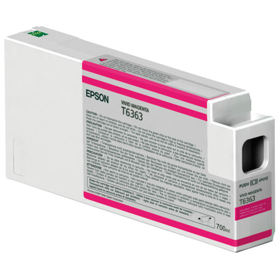 Картридж с оригинальными чернилами Epson C13T636300 Розовый