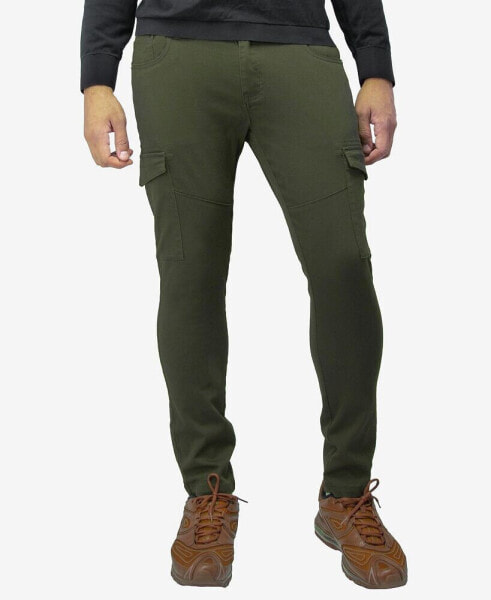 Men's Slim Fit Commuter Chino Pant with Cargo Pockets