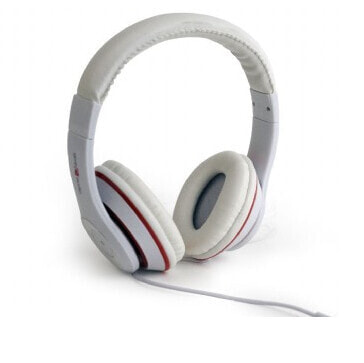 Gembird Los Angeles - Kopfhörer - Kopfband - Anrufe & Musik - Weiß - Binaural - 1,8 m