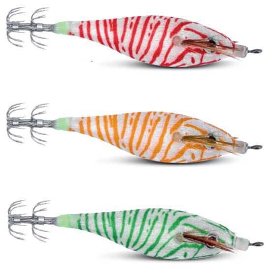 JATSUI Sea Sutte White Tiger 1.5 Squid Jig 5.8g 55 mm