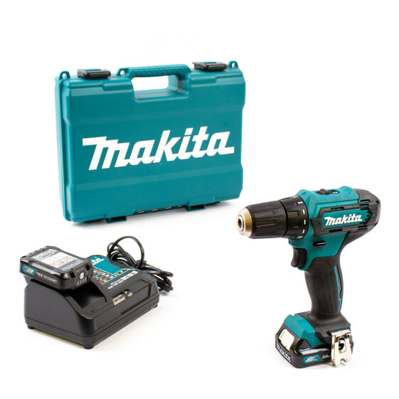 Makita Akku-Bohrschrauber DF333DSAE 12V 2x2,0Ah Akku + Lader im Handwerkerkoffer