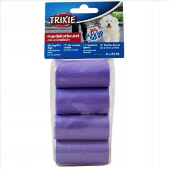 Мешок для мусора Trixie 22839 Фиолетовый Пурпурный Пластик (80 Предметы)
