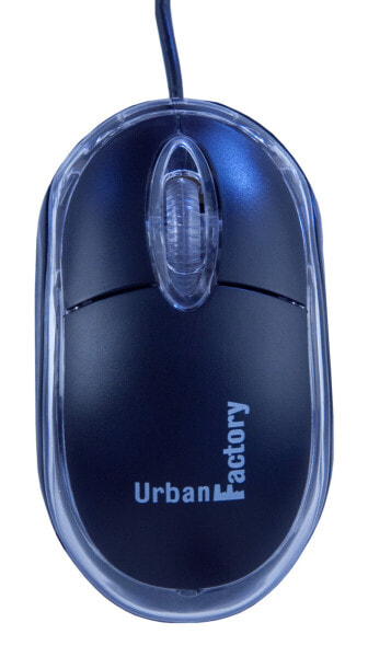 Cristal Mouse Optical USB 2.0 - 800dpi - Internal Light - Black - Ambidextrous - Optical - USB Type-A - 800 DPI
