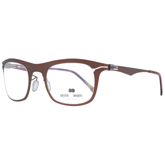 Greater Than Infinity Brille GT018 V03 49 Herren Braun 49-23-140