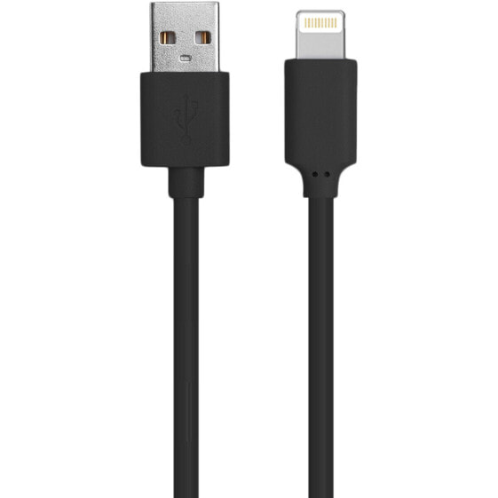 USB-кабель BigBen Connected WCBLMFI1MB Чёрный 1 m (1 штук)