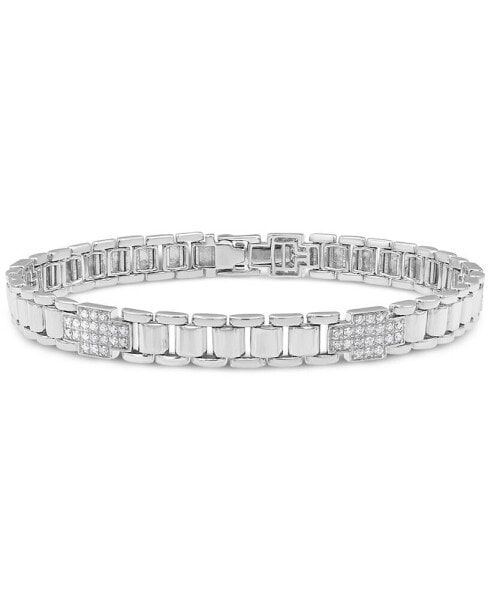 Men's Diamond Cluster Watch Link Bracelet (1 ct. t.w.) in 10k Gold