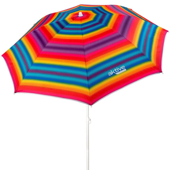 AKTIVE Beach Windproof Umbrella 180 cm UV50 Protection