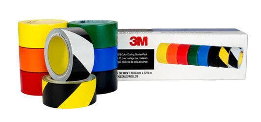 3M 471DEMO5S - Vinyl - Abrasion resistant - Moisture resistant - Solvent resistant - 4 °C - 77 °C - 33 m - 0.1 mm