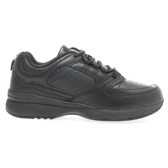Propet Lifewalker Sport Lace Up Womens Black Sneakers Casual Shoes WAA312LBLK