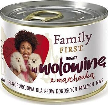 Family First FamilyFirst Bogata w wołowinę+marchewka small 200g