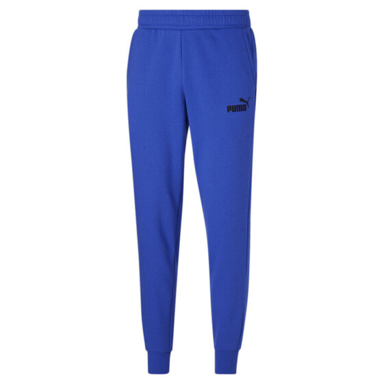 Puma Essentials Logo Sweatpants Mens Blue Casual Athletic Bottoms 67399392