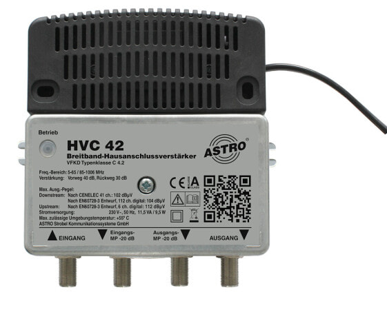 ASTRO HVC 42 - F - AC - 9.5 W - 230 V - 50 Hz - -15 - 55 °C