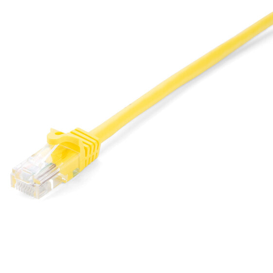 V7 CAT6 Ethernet UTP 03M Yellow - 3 m - Cat6 - U/UTP (UTP) - RJ-45 - RJ-45