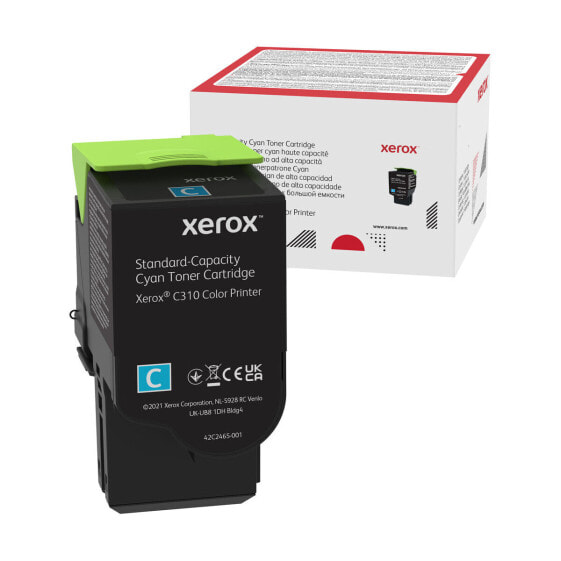 Совместимый тонер Xerox 006R04357 Циановый (1 штук)