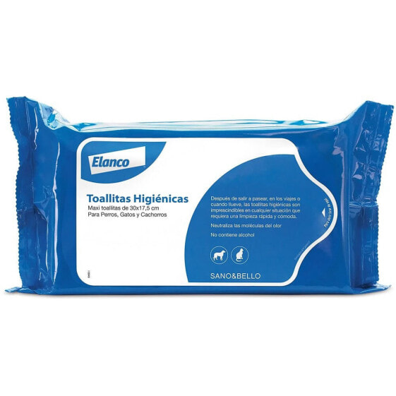 ELANCO SAC Sano & Bello Pet Cleaning Wipes 35 Units