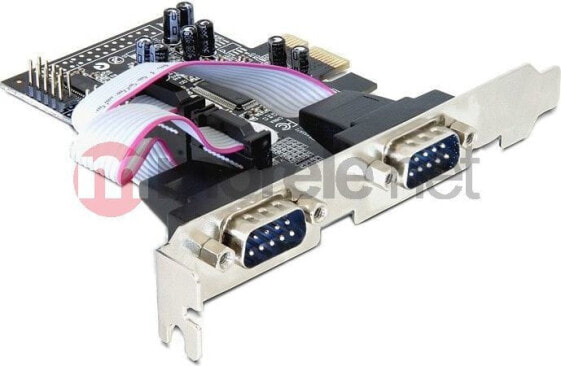 Kontroler Delock PCIe x1 - 2x RS-232 + LPT (89129)