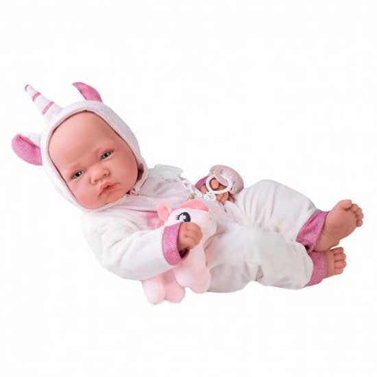 Кукла-единорог в костюме MUÑECAS ANTONIO JUAN Newborn