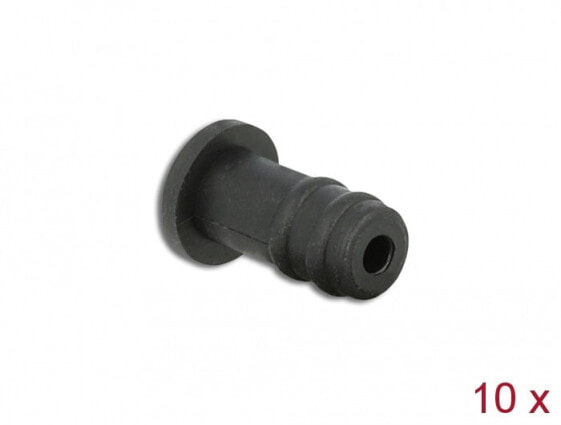 Delock 60251 - 3.5 mm - Thermoplastic elastomer (TPE) - Black - Smartphone - 3.7 mm - 8 mm