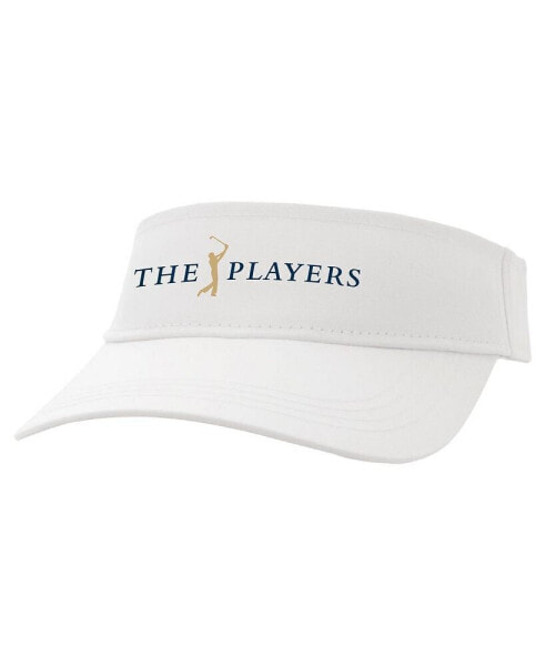 Men's THE PLAYERS Ahead White Tabor Adjustable Visor