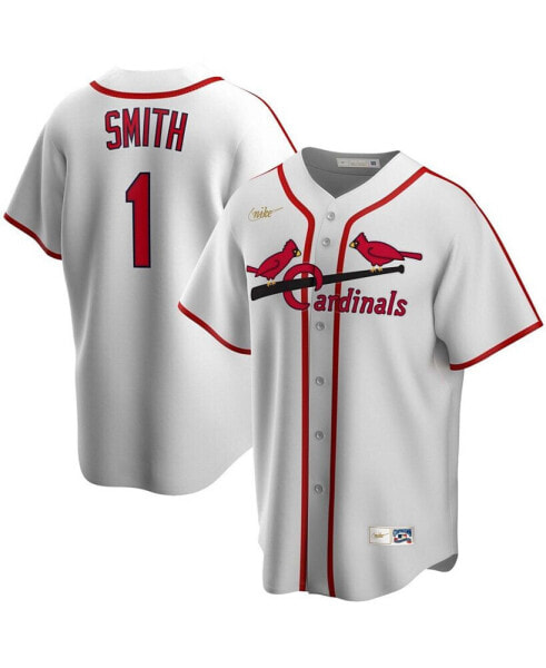 Men's Ozzie Smith White St. Louis Cardinals Home Cooperstown Collection Player Jersey