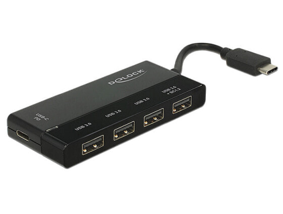 Адаптер Delock 62793 USB 3.2 Gen 1 (3.1 Gen 1) Type-C - USB 3.2 Gen 1 (3.1 Gen 1) Type-A - USB 3.2 Gen 1 (3.1 Gen 1) Type-C - 5000 Mbit/s - 0.07 m - 39 mm - 92 mm.