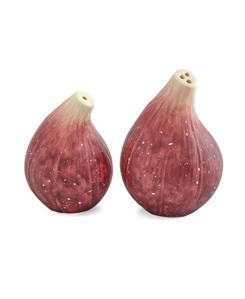 Nature's Bounty Figural Salt and Pepper, Set of 2