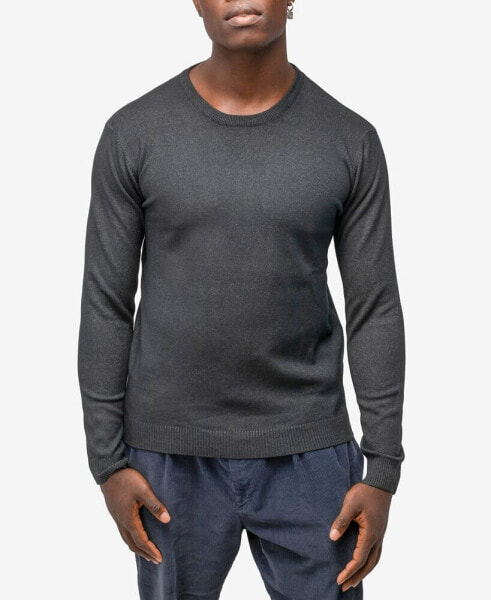 Men's Basic Crewneck Pullover Midweight Sweater