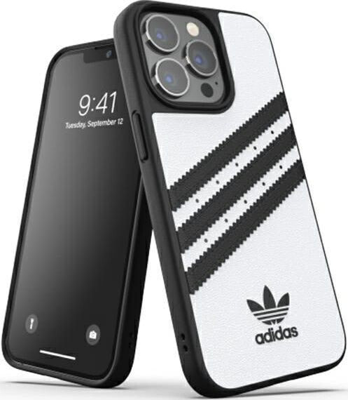 Чехол для смартфона Adidas Originals Moulded PU FW21 iPhone 13 Pro /13 6,1" черно-белый