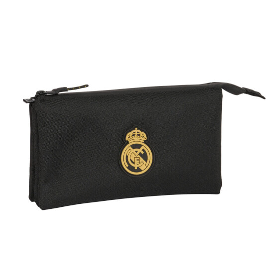 Triple Carry-all Real Madrid C.F. Black 22 x 12 x 3 cm