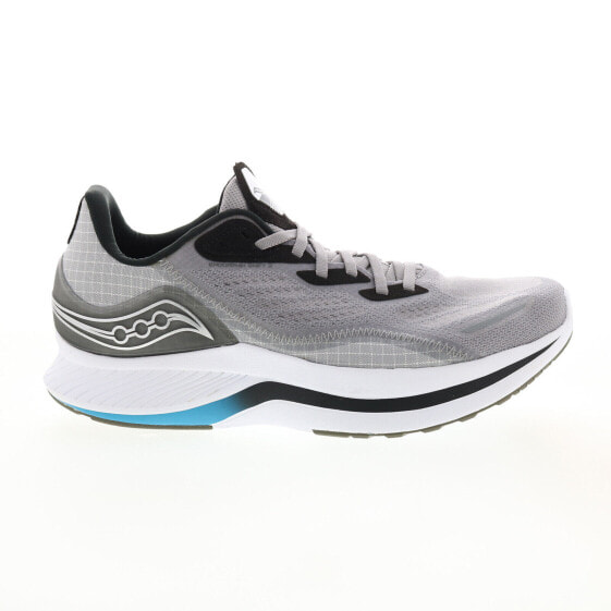 Мужские кроссовки Saucony Endorphin Shift 2 S20689-15 серого цвета из холста