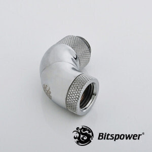 Bitspower International Bitspower BP-90R3D - Silver - Brass