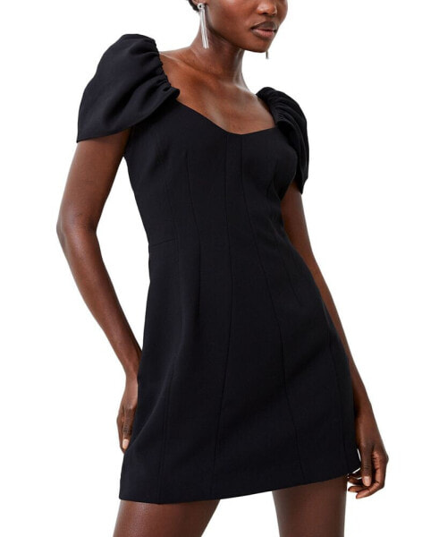 Women's Whisper Gathered-Sleeve Mini Dress