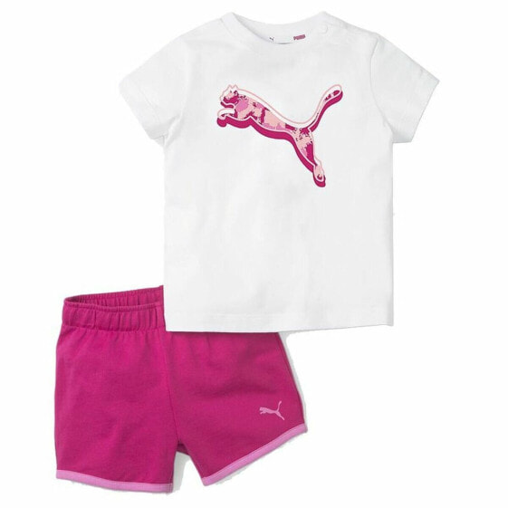 Детский спортивный костюм Puma Minicats Alpha Розовый