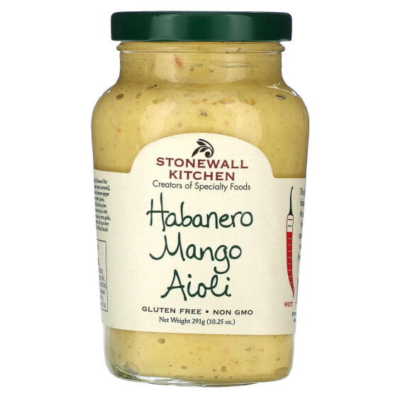 Habanero Mango Aioli, Hot, 10.25 oz (291 g)