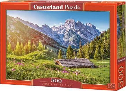 Castorland Puzzle 500 Lato w Alpach