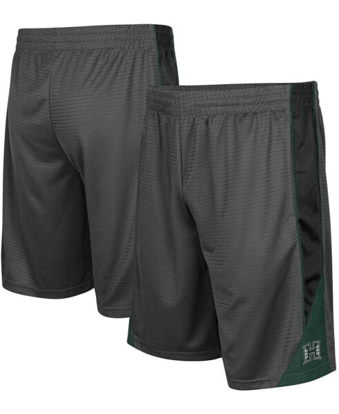 Men's Charcoal Hawaii Warriors Turnover Shorts