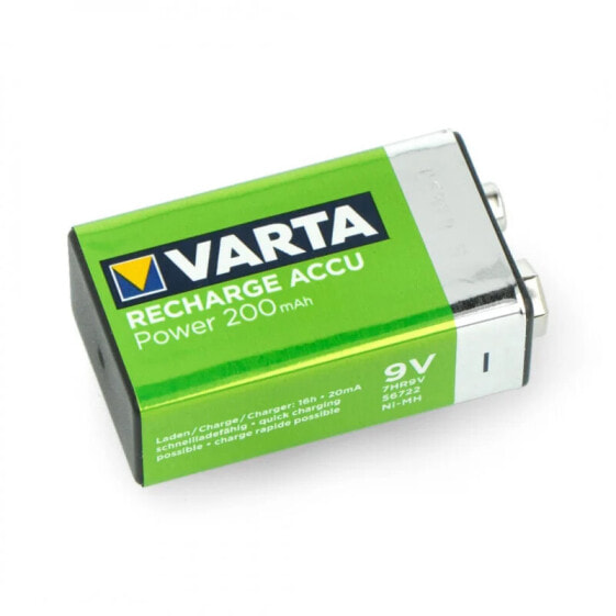 Battery Varta Ready2Use 6F22 9V Ni-MH 200mAh