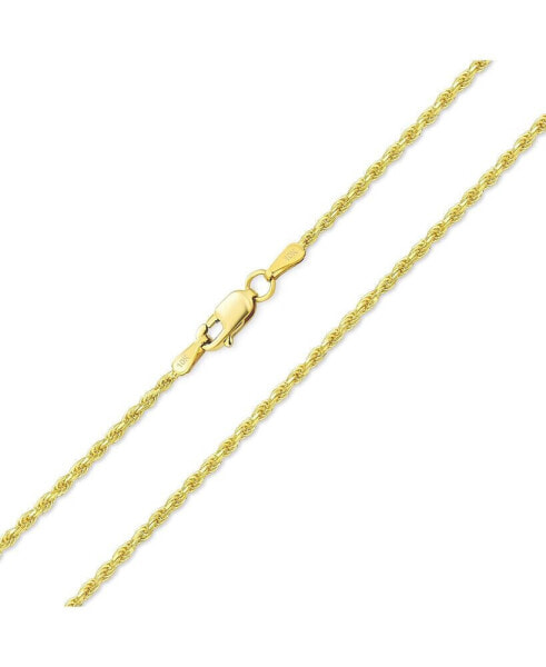 Solid Strong Yellow 10K Gold Twist Cable Rope Chain Necklace For Women Nickel-Free 3MM 18 Inch