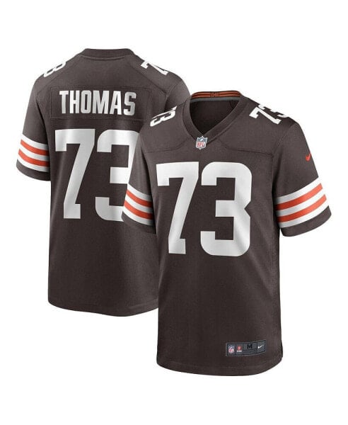 Футболка Nike мужская Joe Thomas Brown Cleveland Browns Retired Player Game Jersey