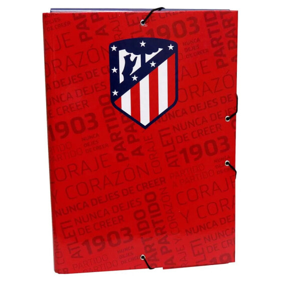 Файл с клапанами ATLETICO DE MADRID A4