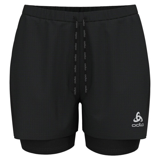 ODLO 2 En 1 Essential 3 Inch Shorts